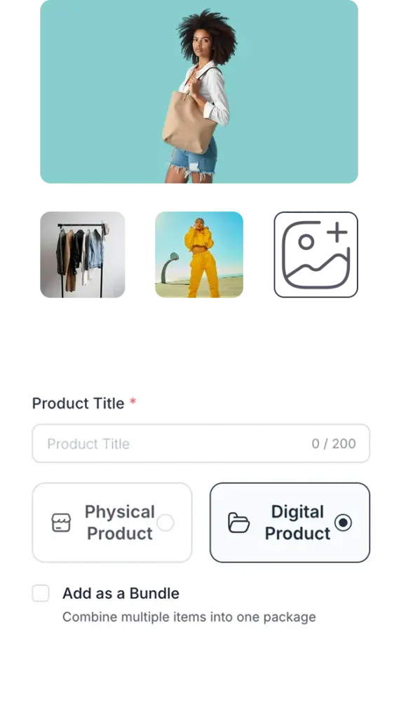Customizable online store design blocks