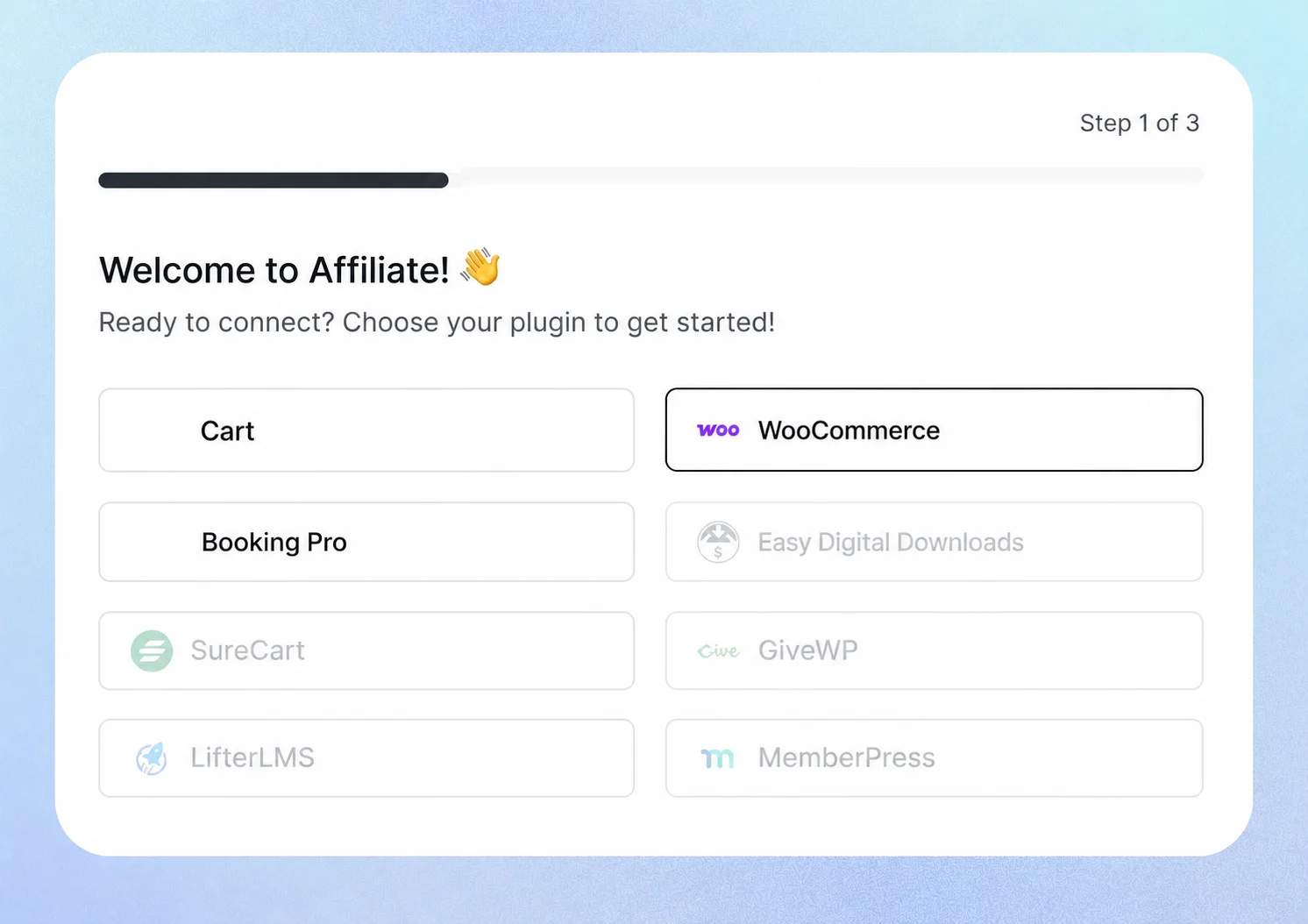 Launch your affiliate programme
